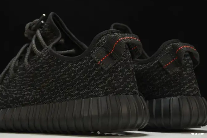 2023) Pirate Black Adidas (2022 Yeezy 350 Boost BB5350 0617